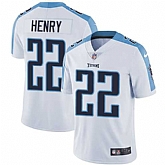 Nike Tennessee Titans #22 Derrick Henry White NFL Vapor Untouchable Limited Jersey,baseball caps,new era cap wholesale,wholesale hats